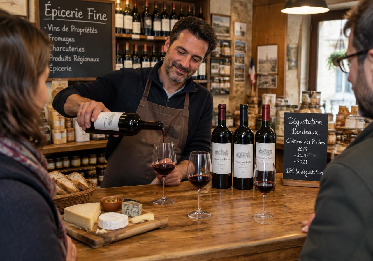 Samedi dégustation avec le Domaine du Puy Fleuri