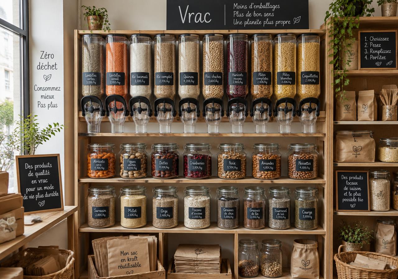 Le rayon vrac s'agrandit
